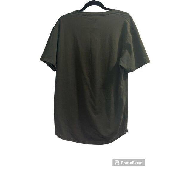 ✨Bylt Signature Drop-Cut V-Neck Green Sz Large Tee✨ - Picture 7 of 8
